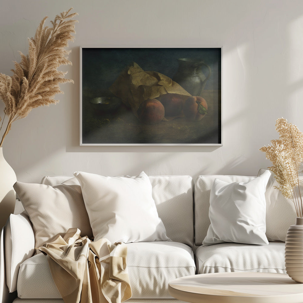 Pfirsiche | Poster - Kunstdruck
