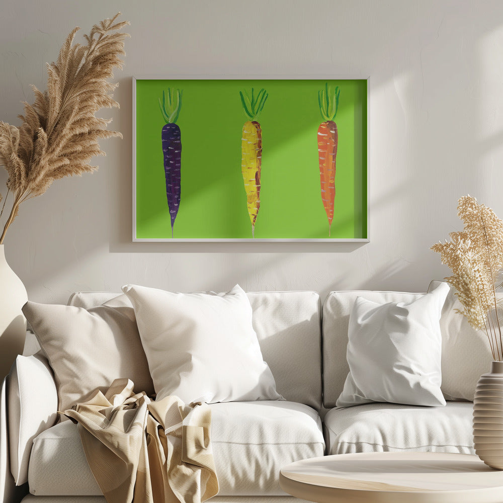 Karotten | Poster - Kunstdruck