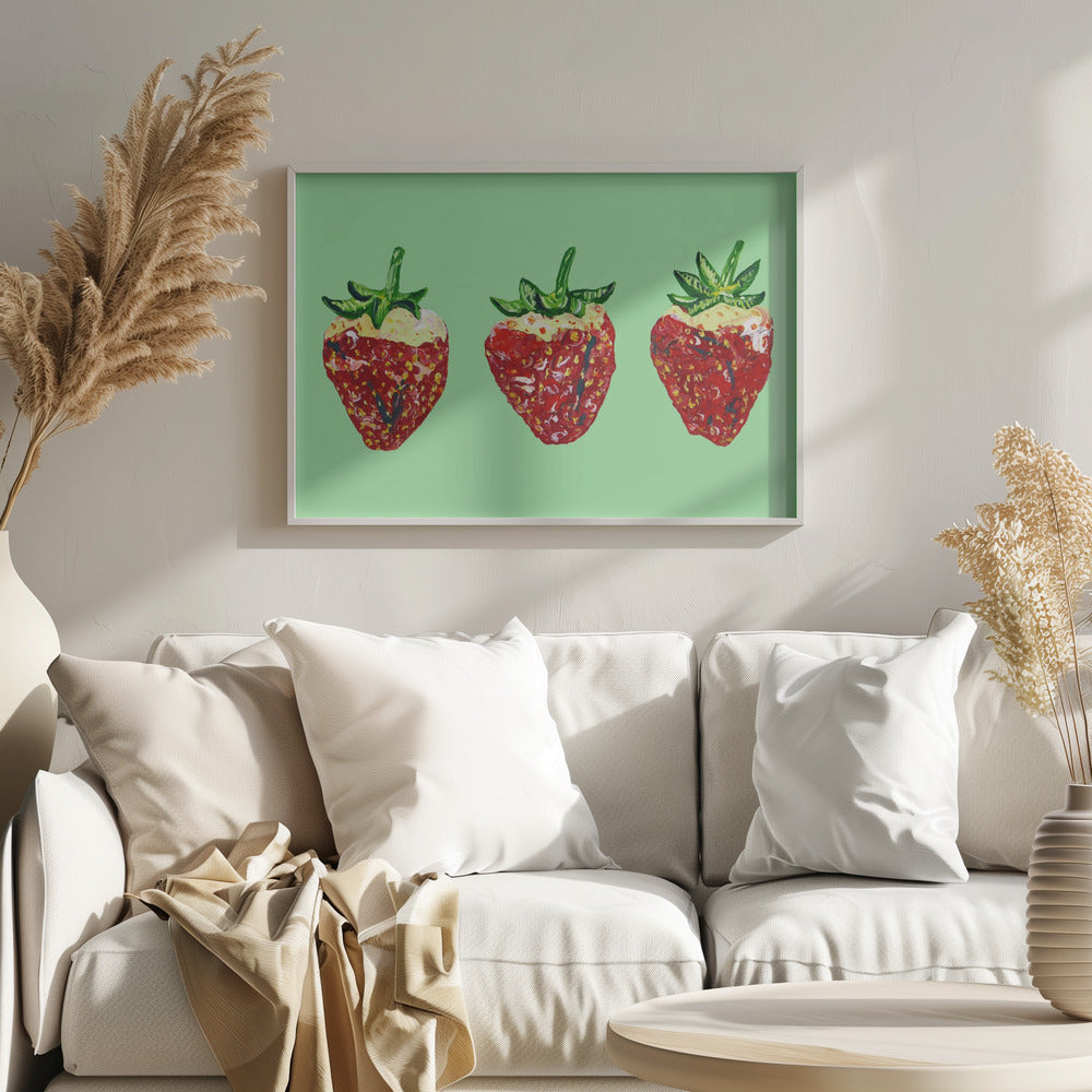 Erdbeeren | Poster - Kunstdruck
