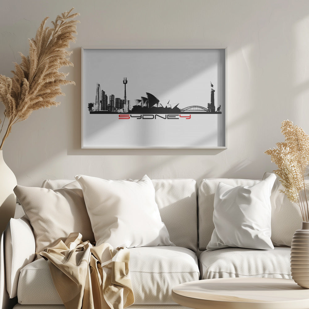 Sydney Australia Skyline City Art (1) | Poster