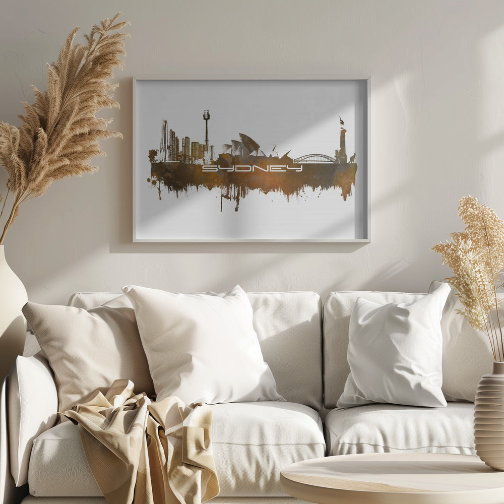 Sydney Australia Skyline City Art (3) | Poster