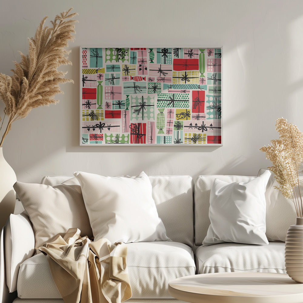 Favorite gift wrapped pattern | Poster