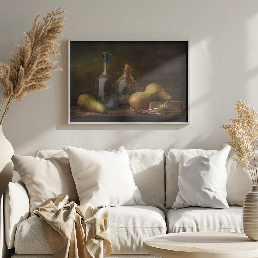 Stilleven met veer | Posters - Kunstdrukken