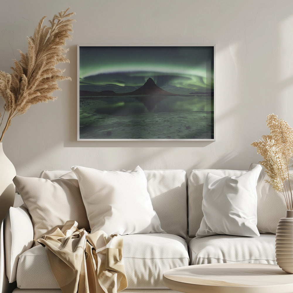 Kirkjufell Aurora | Poster