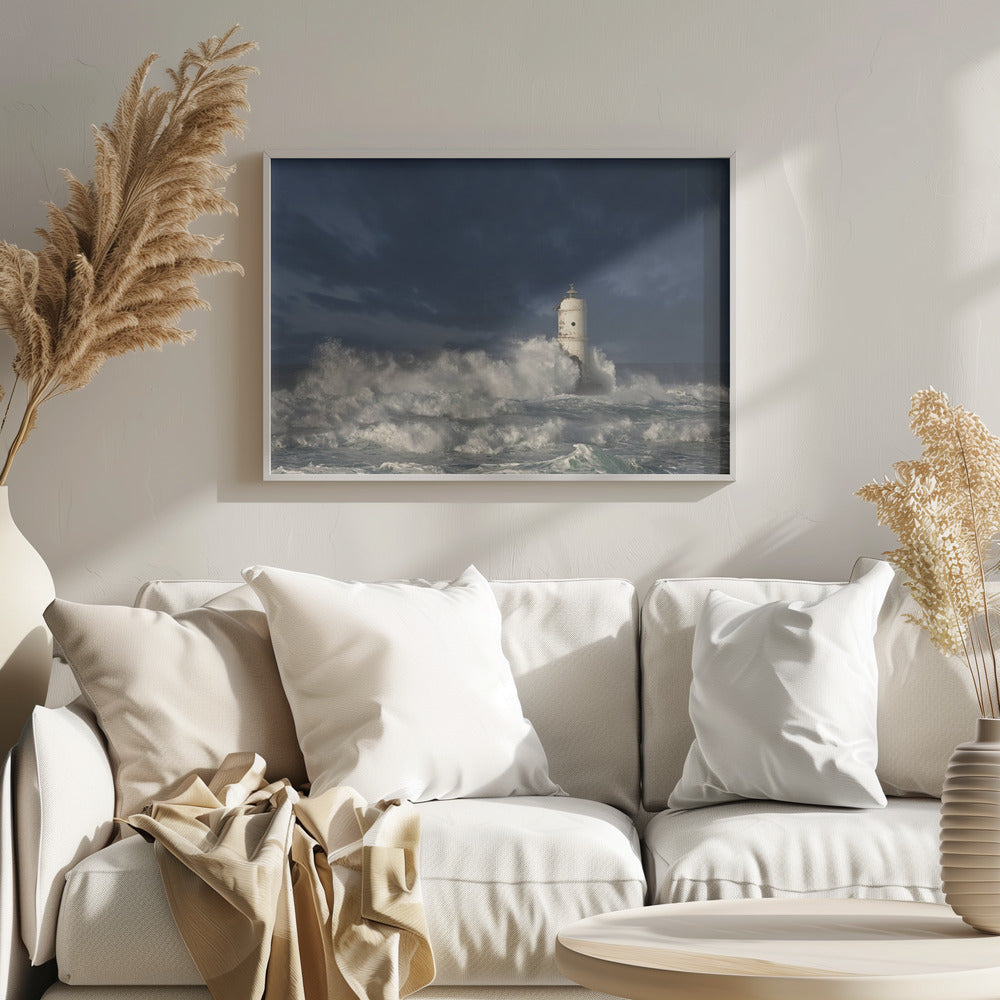 Faro di Mangiabarche(Calasetta-Sardegna) | Poster
