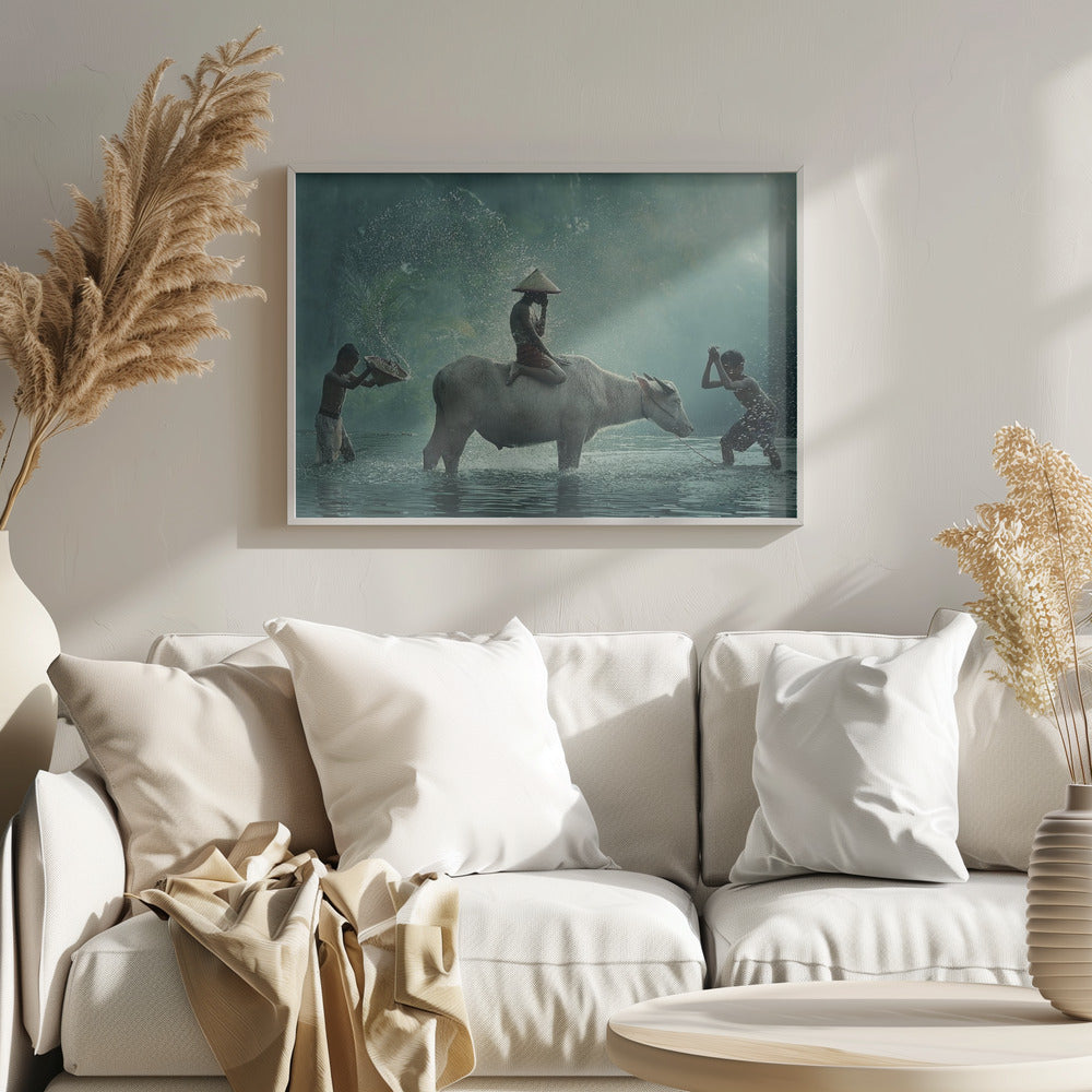 Vattenbuffel | Poster