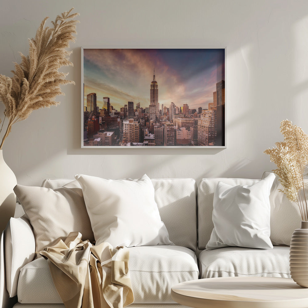 Midtown Solnedgång | Poster