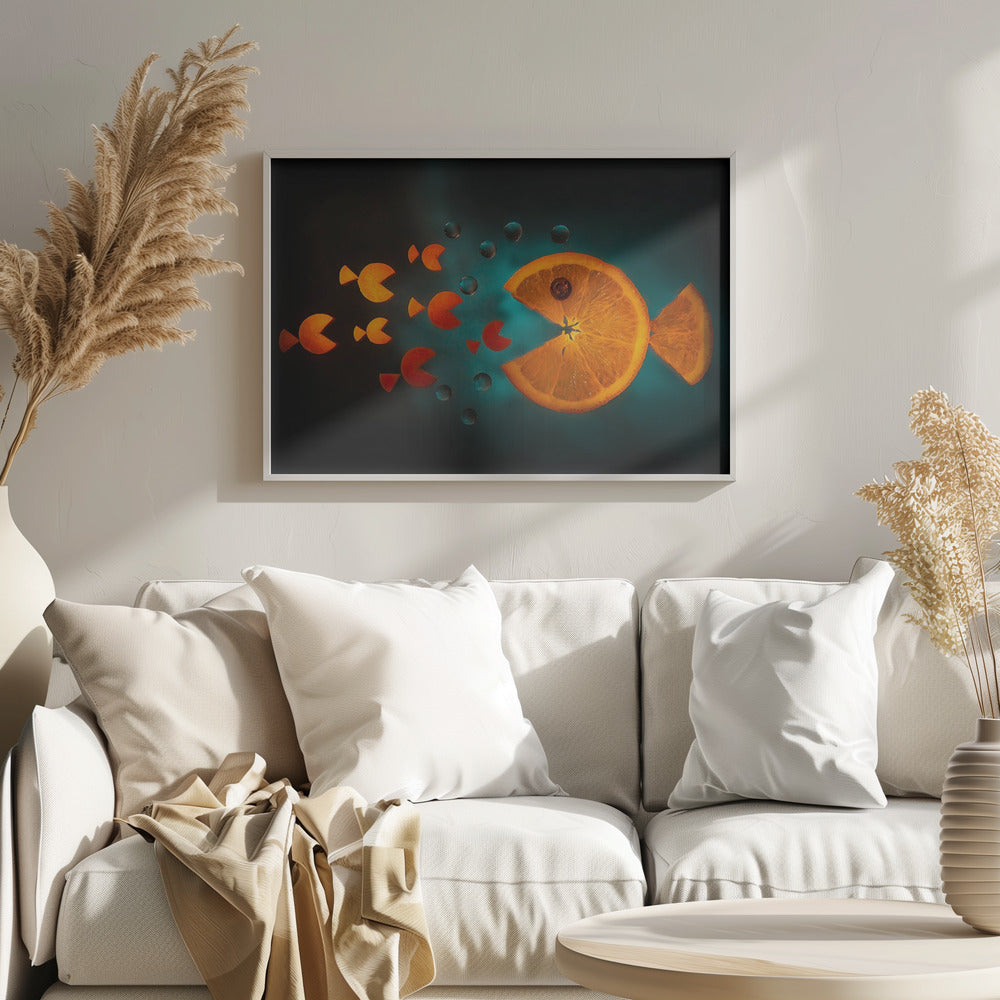 Orange fisk | Poster
