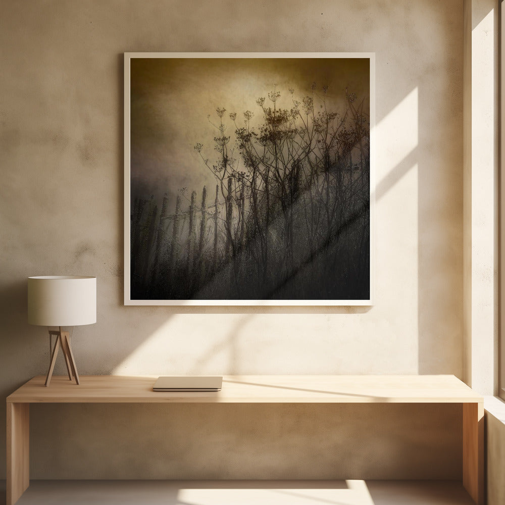 The old fence | Poster
