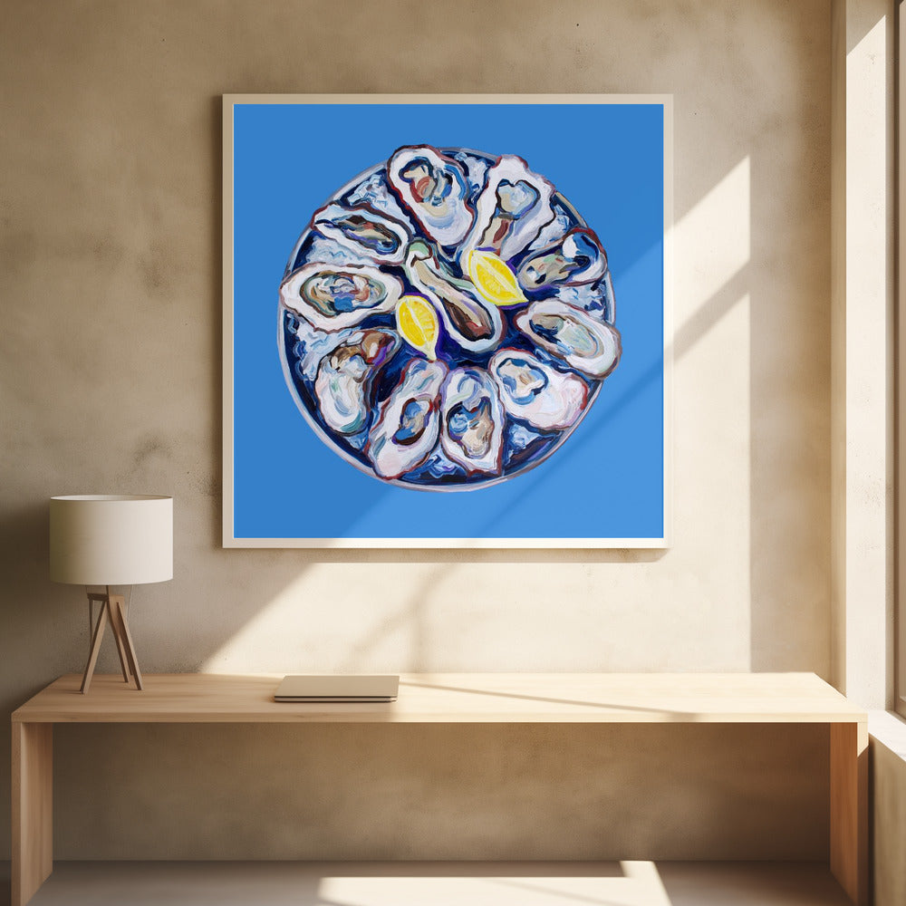 Plate of Oysters | Poster