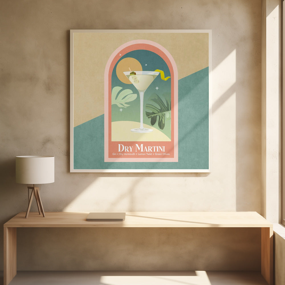 Kokteyl Dry Martini | Poster