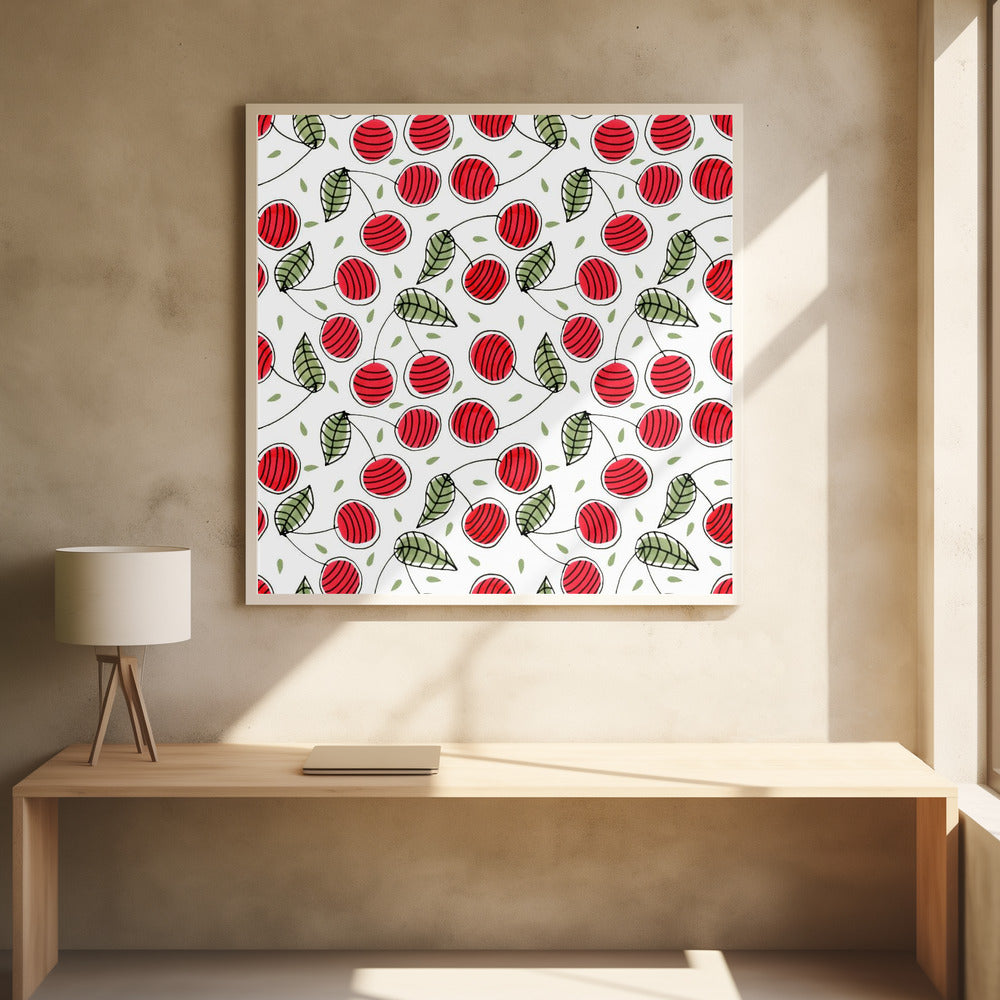 Rote Kirschen | Poster - Kunstdruck