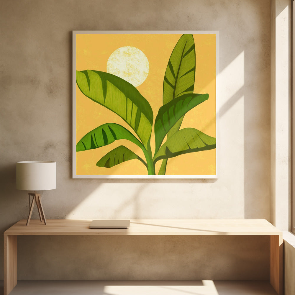 Soliga gyllene tropikerna | Poster