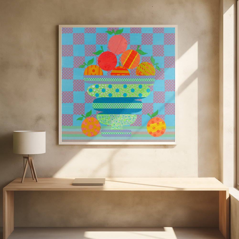 Blått och orange | Poster