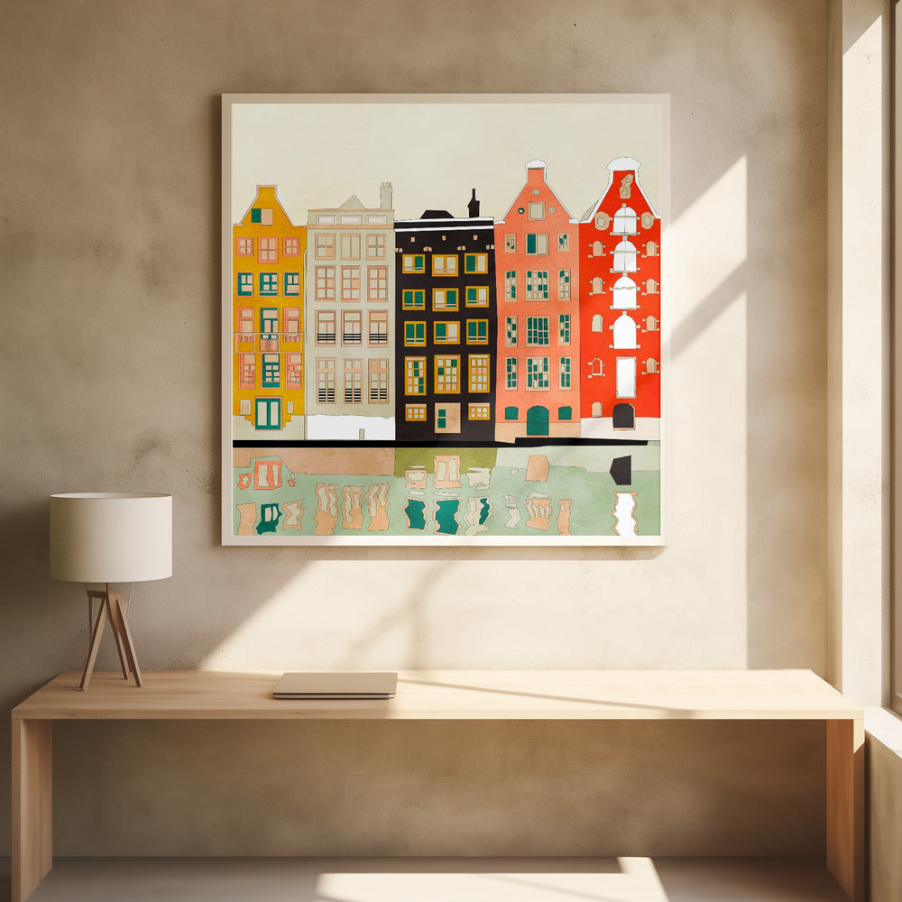 Amsterdams hus 2 | Poster