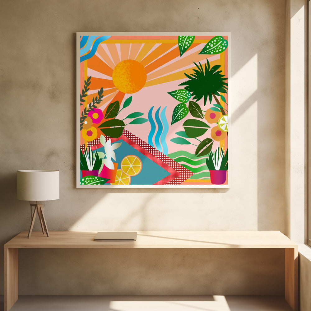 Tropisk hygge | Poster