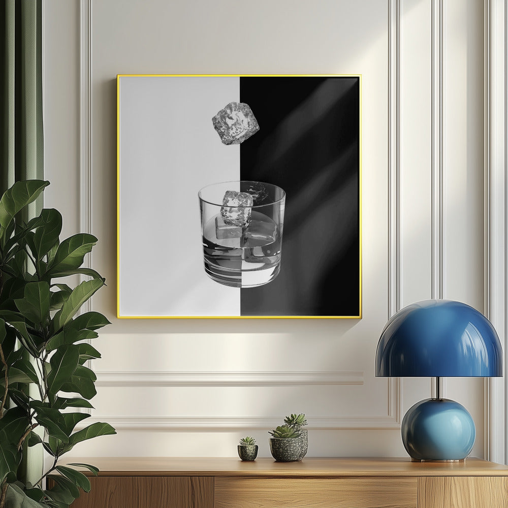 Is och vin | Poster