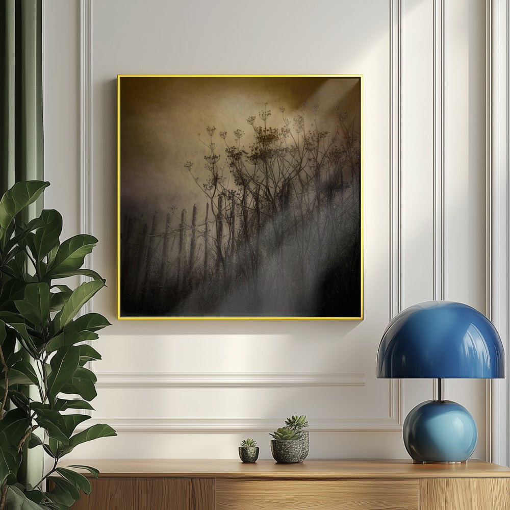 The old fence | Poster