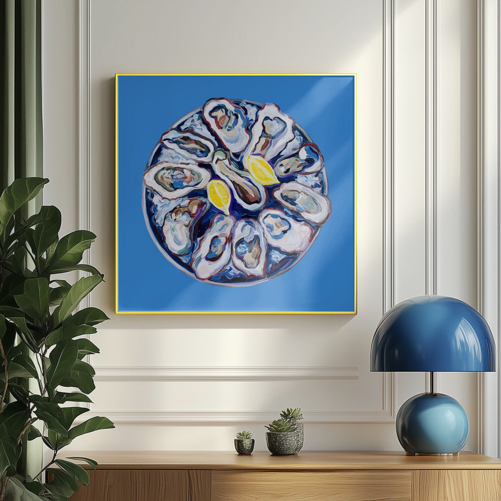 Plate of Oysters | Poster