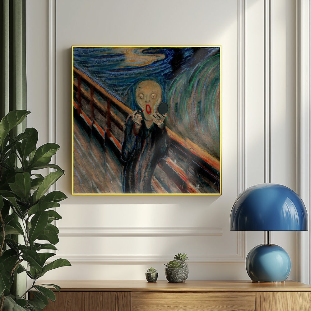 Skrikande smink | Poster