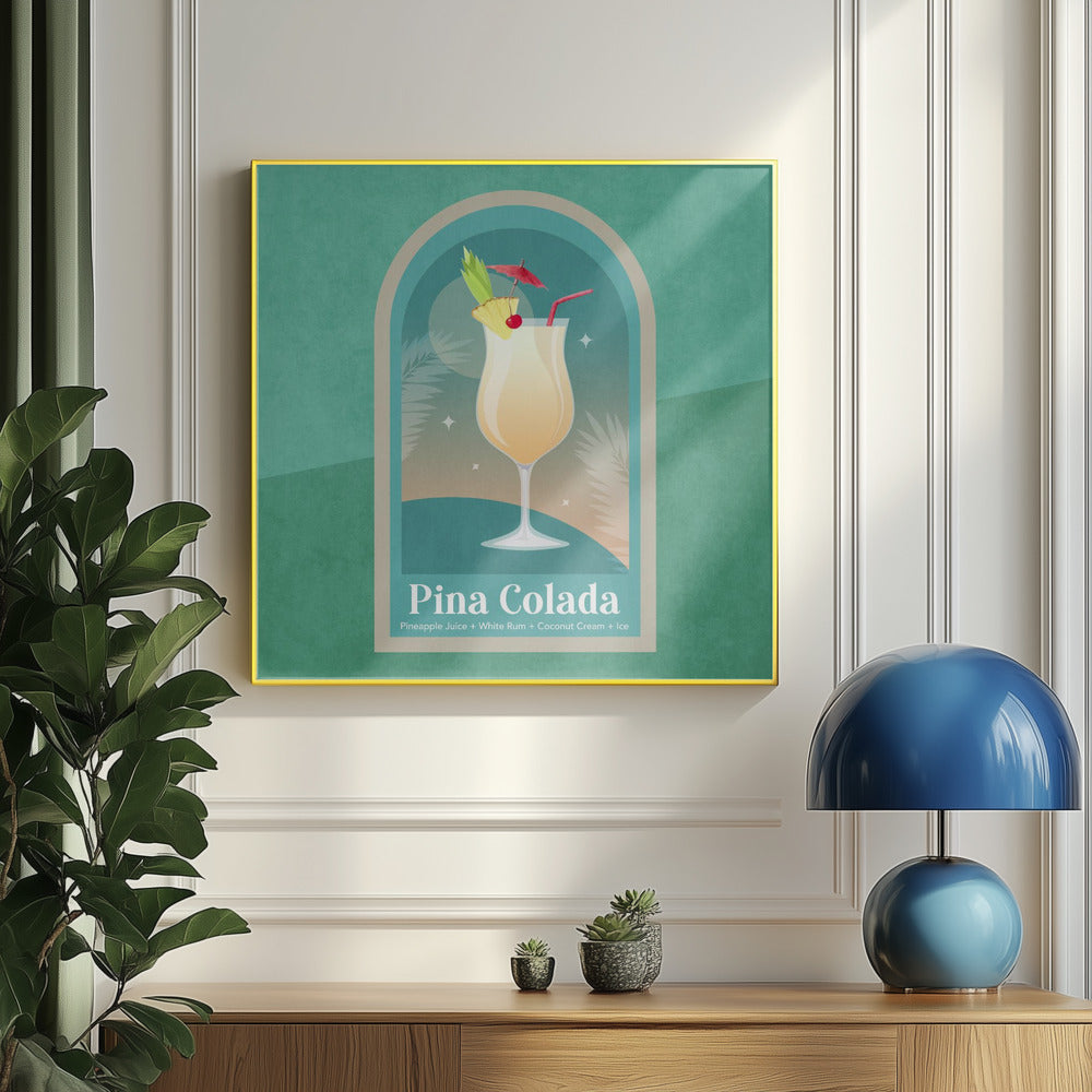 Kokteyl Piña Colada | Poster