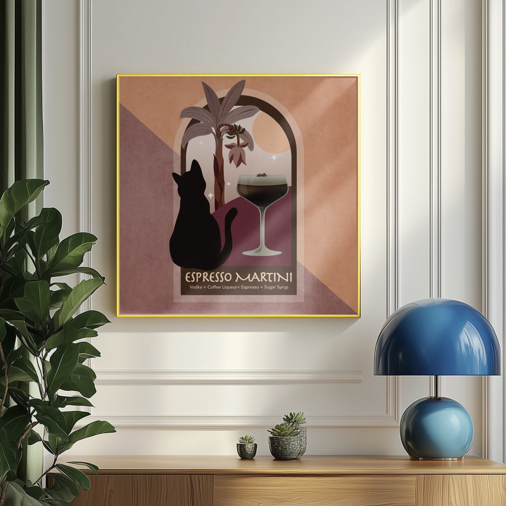 Kokteyl Ezpresso Martini | Affisch