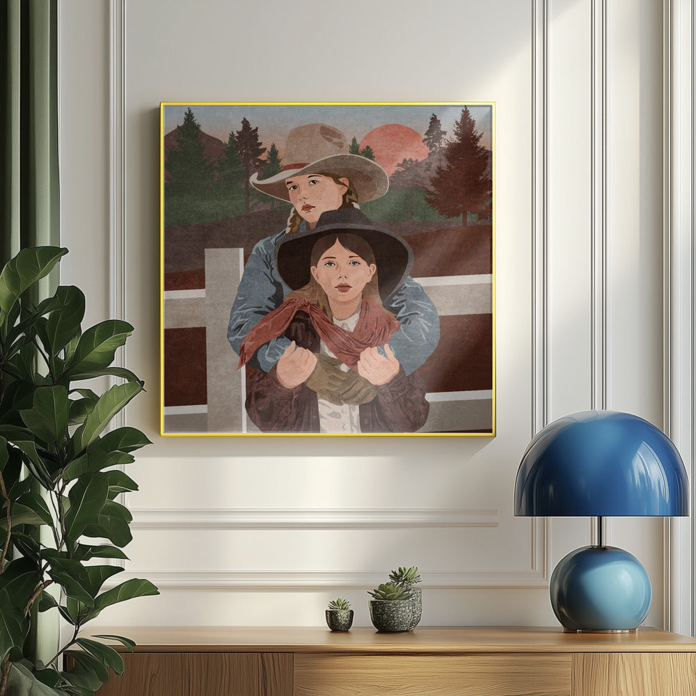 Hermanas occidentales | Posters - Impresiones de Arte