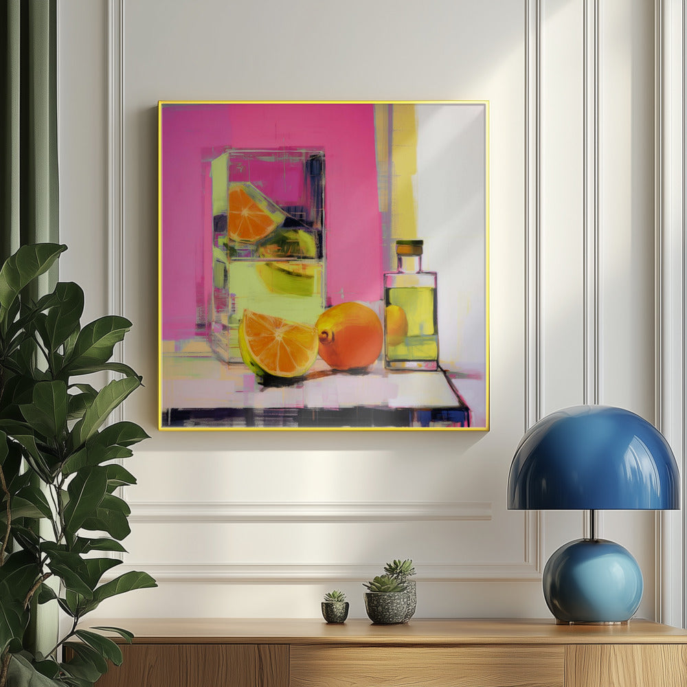 Nature morte au néon n° 3 | Posters - Affiche Artistique