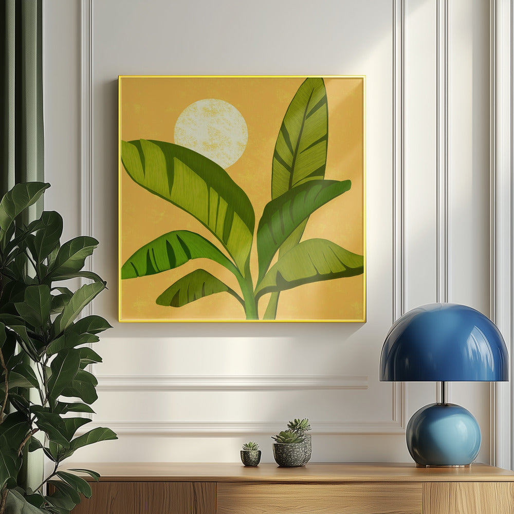 Soliga gyllene tropikerna | Poster