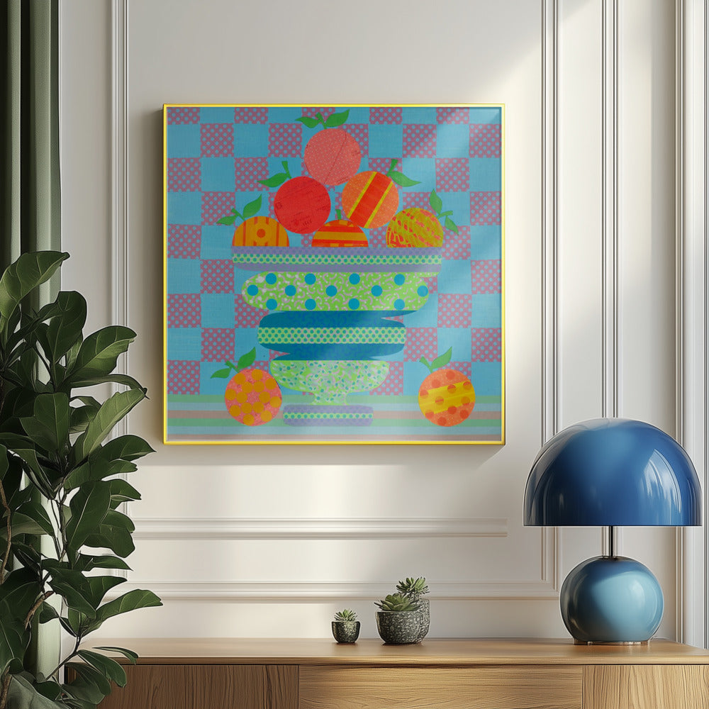 Blått och orange | Poster