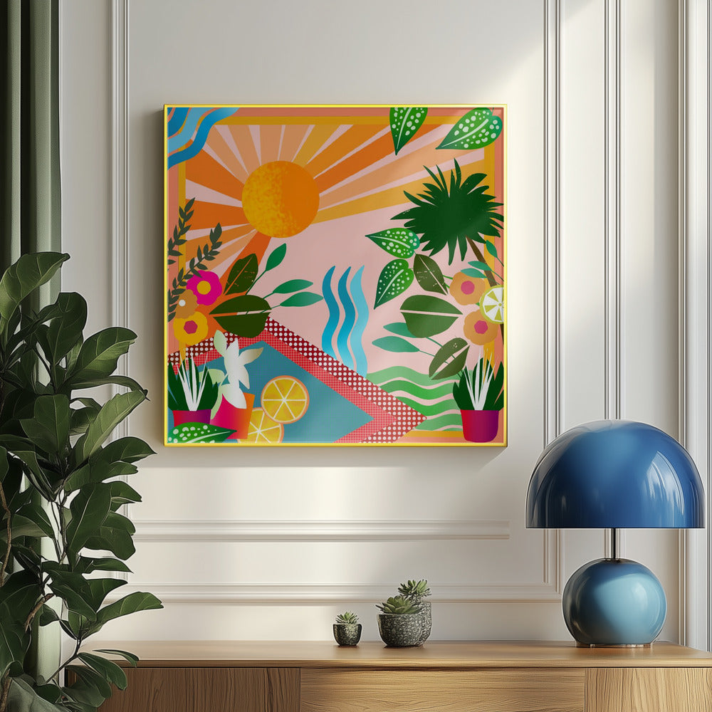 Tropisk hygge | Poster