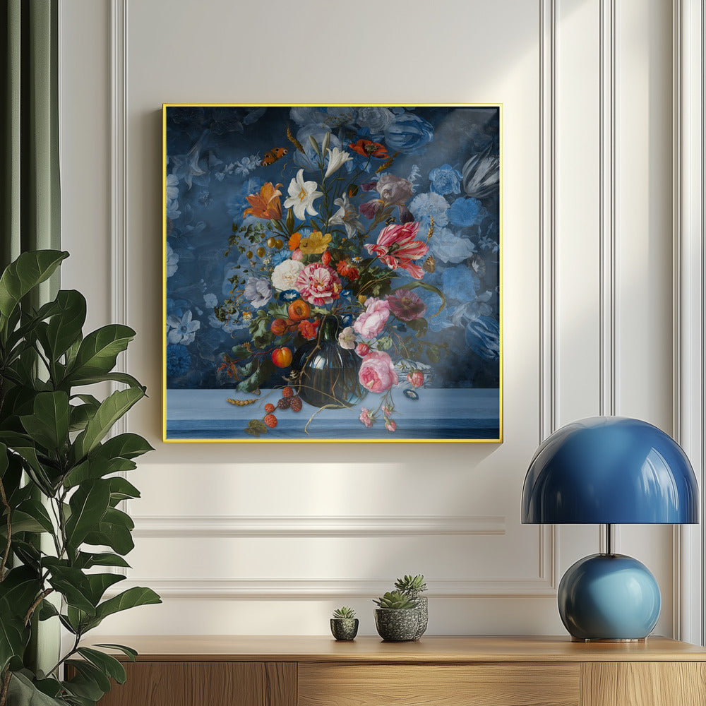 Vas med blommor | Poster