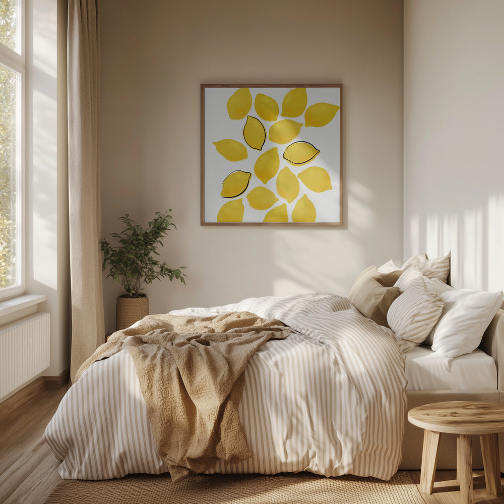 Zitronen | Poster - Kunstdruck