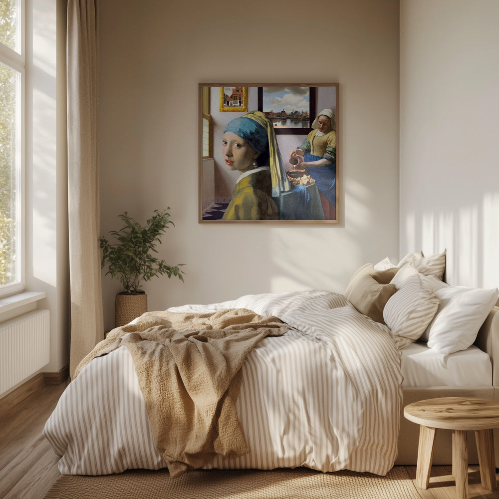 Vermeers flickor | Poster