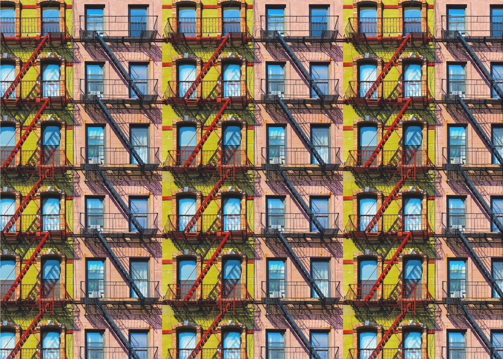 Ventanas de Nueva York | Papel Pintado Fotográfico