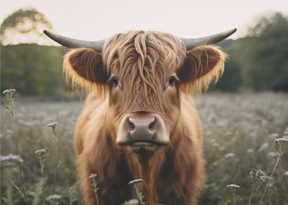 Mucca delle Highlands | Stampe su Tela