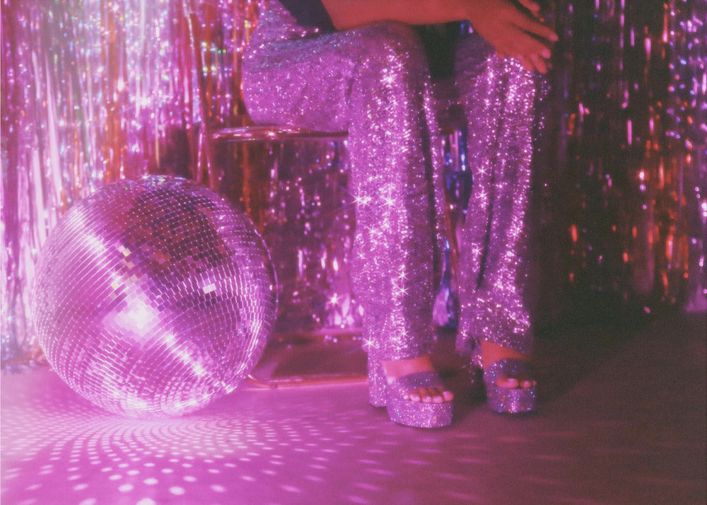 Glitter Disco Vibes | Canvas