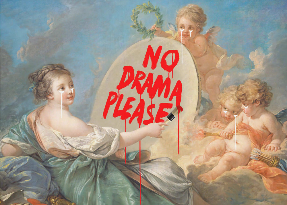 Kein Drama | Poster - Kunstdruck
