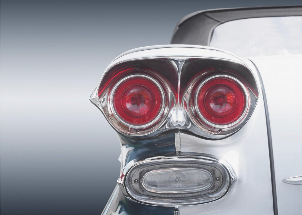 Amerikansk klassisk bil Bonneville 1958 Cabriolet | Canvas