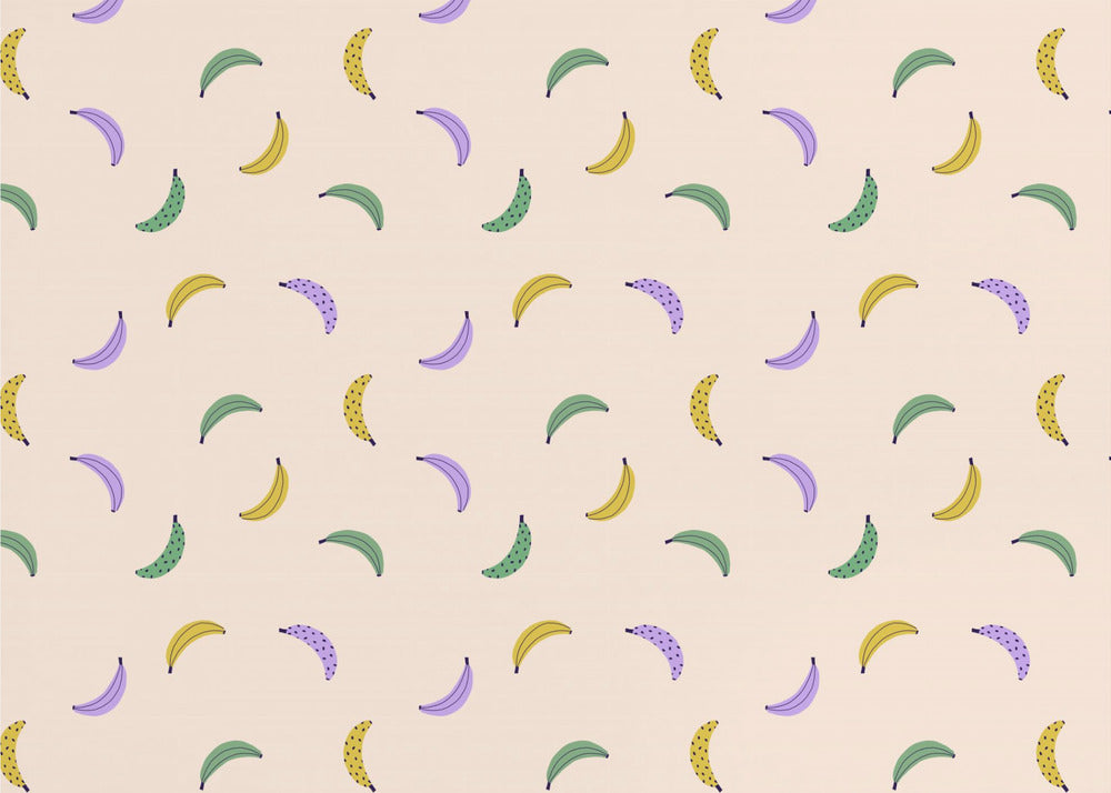 Bananer (mönsterdesign) | Tapet