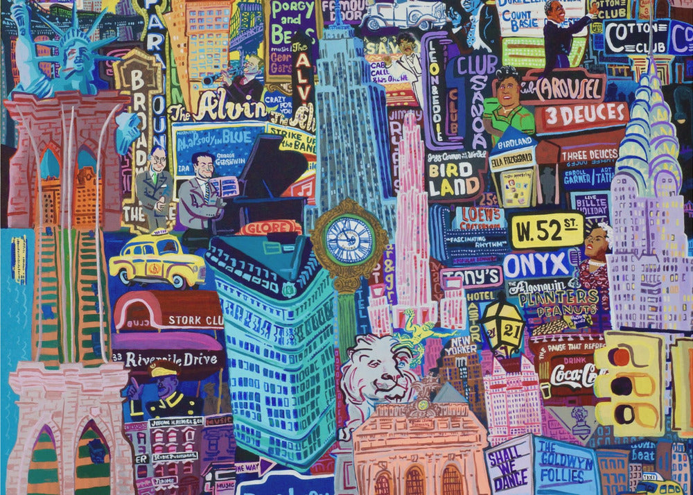 Gershwins New York | Canvas