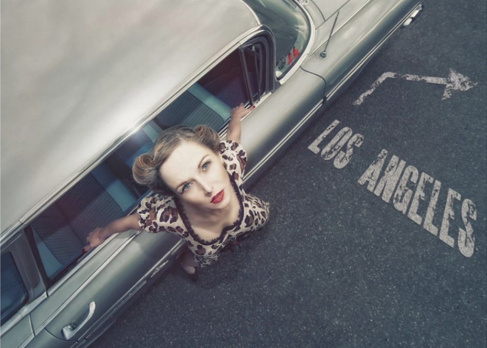 Route d'Hollywood | Tableaux sur Toile