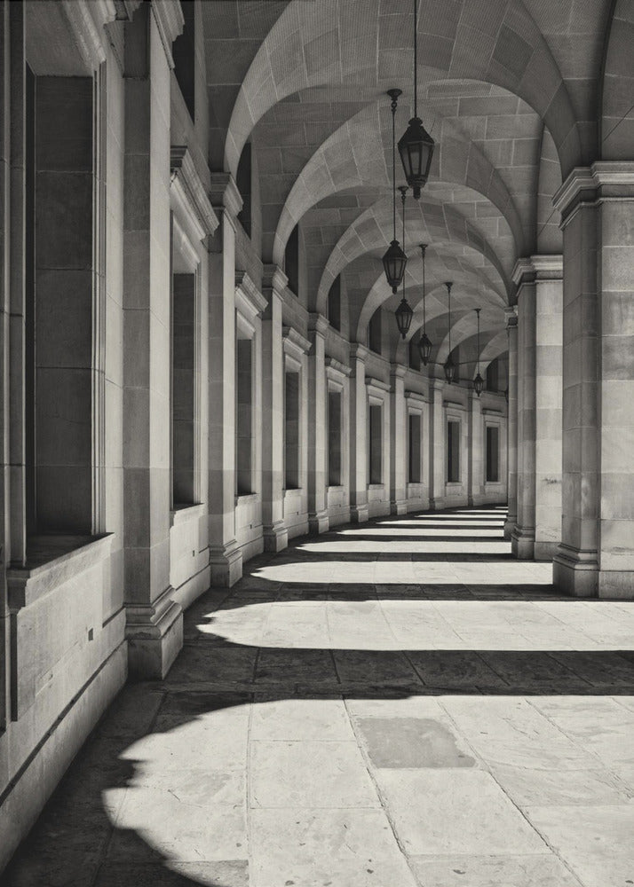 Couloir courbe | Tableaux sur Toile