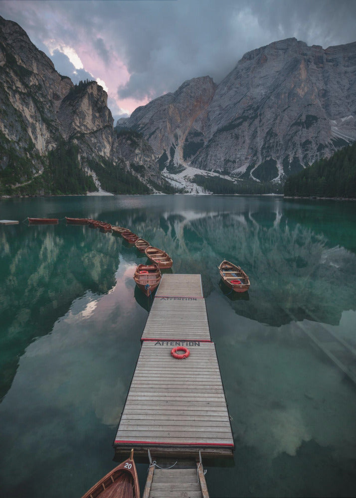 Réflexions de Braies | Tableaux sur Toile