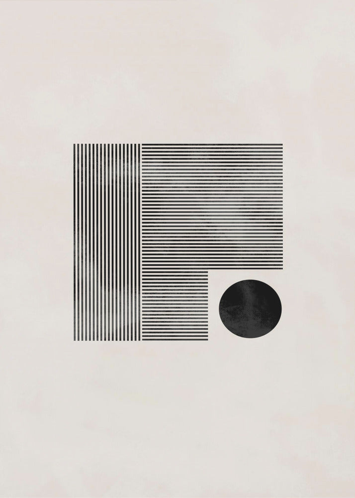 Minimalistisk fyrkantig | Poster