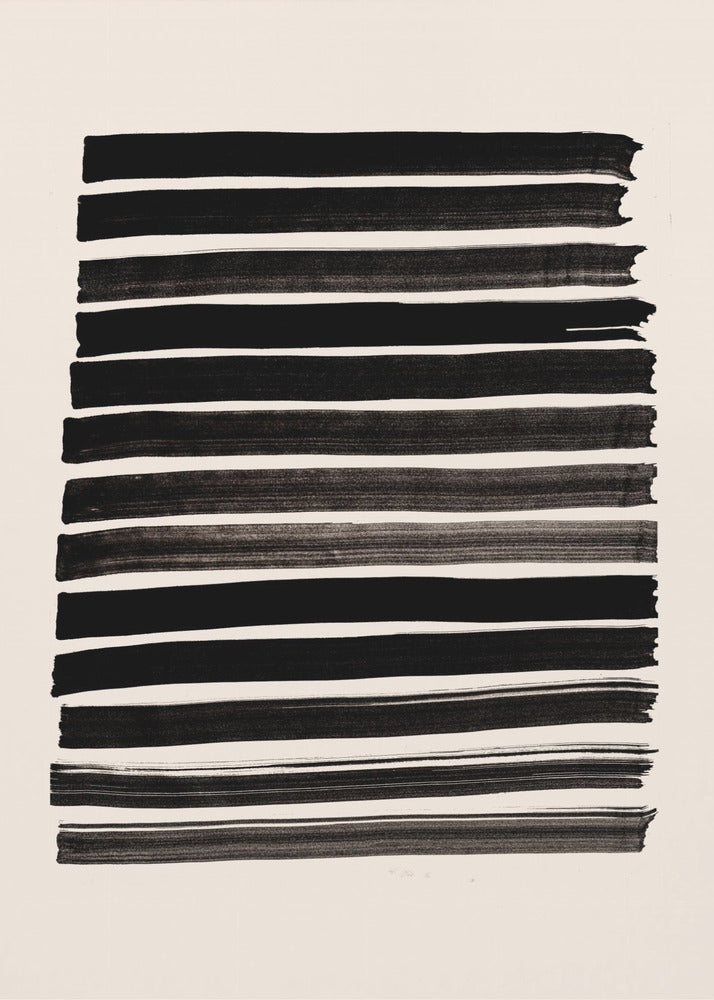 Ränder_Beige | Poster