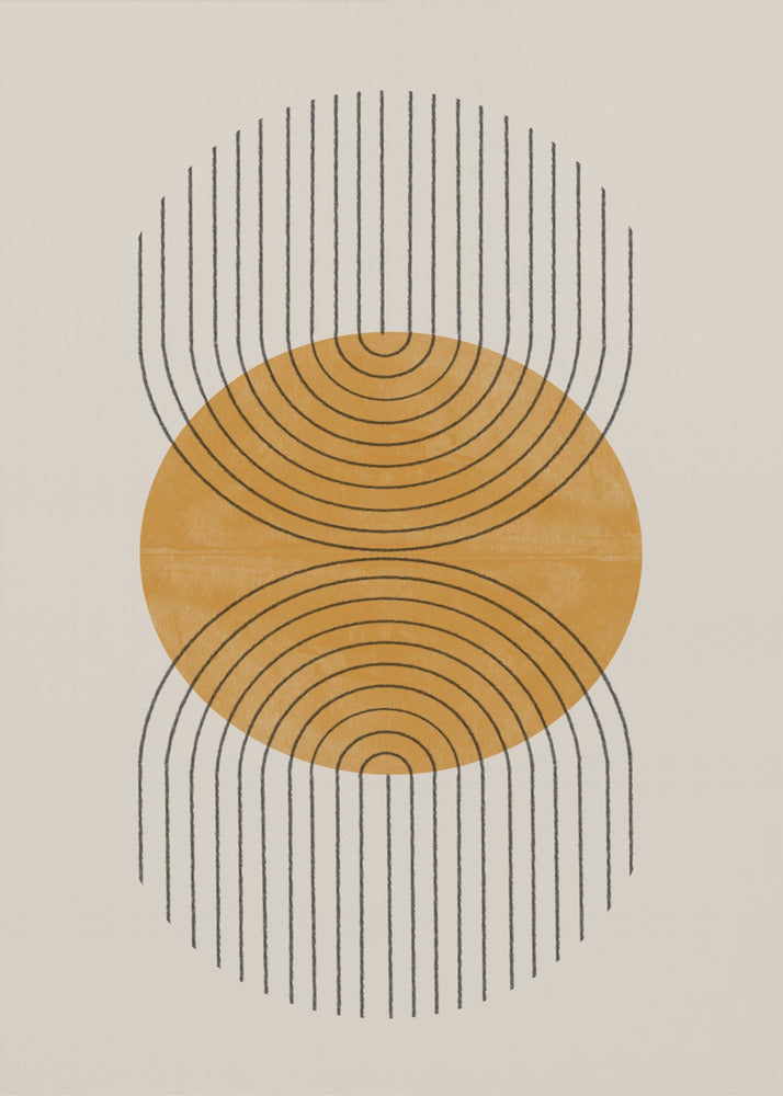 Perfect Point Yellow | Canvas