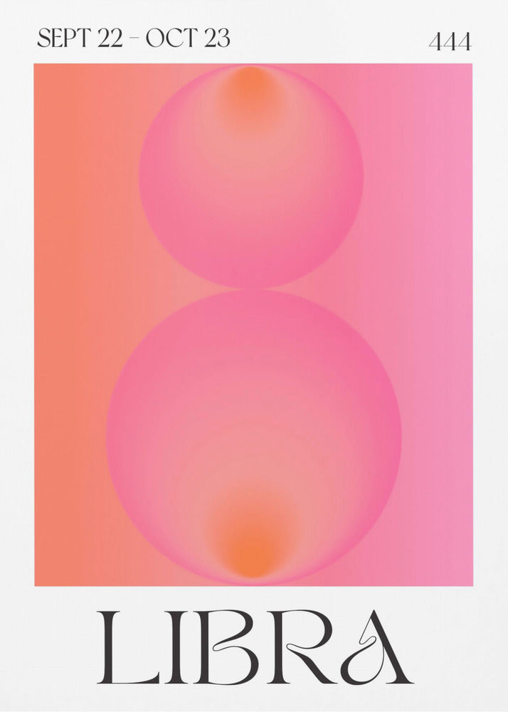 Libra's Dual Glow | Poster