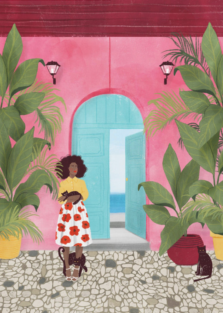 Livet i Cartagena | Canvastavla