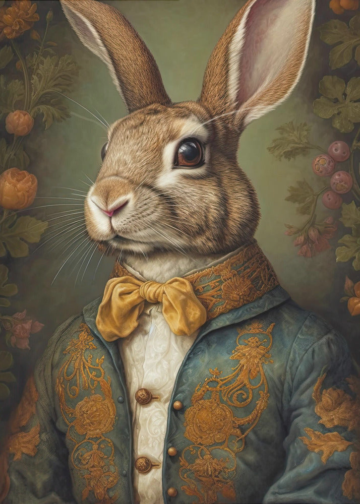 Meneer Konijn | Canvasprints
